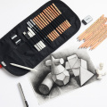 Andstal 21pcs Sketch Pencil Set Professional Drawing Sketching Pencil with Pencil Case For Art Supplies